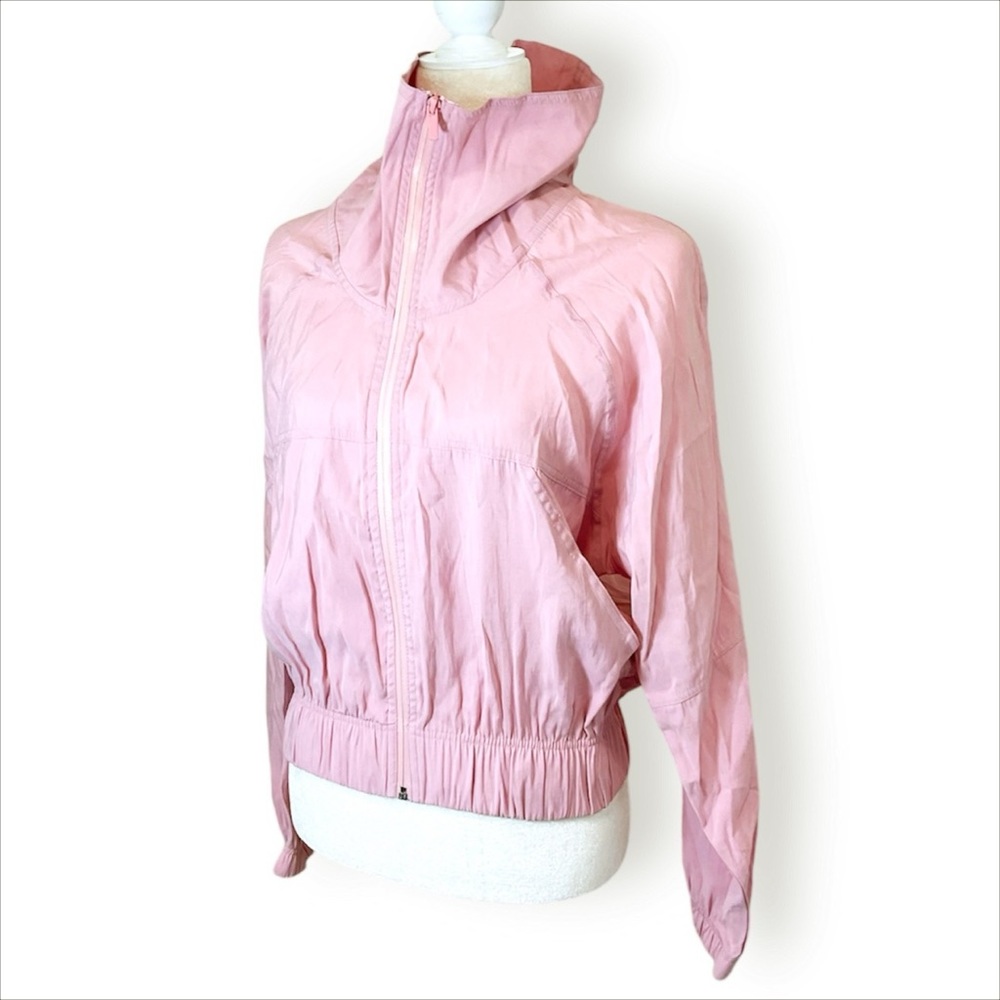 Onzie Funnel Neck Athletic Zip Up Jacket
